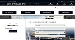 Desktop Screenshot of lexusofthousandoaks.com